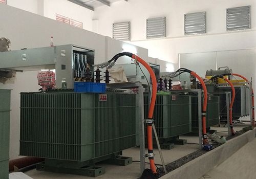 Transformer station installed by CET
